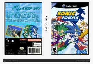 Sonic Riders Box Art Cover - Sega Sonic Riders Pc Game
