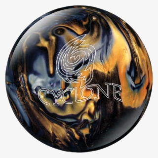 ebonite cyclone black gold silver bowling ball by ebonite - black and gold bowling ball