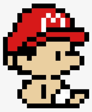 Baby Mario - Baby Mario Pixel Art