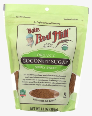 Bobs Red Mill Organic Coconut Sugar-13 Oz - One 18 Oz Bob's Red Mill Rice Bran