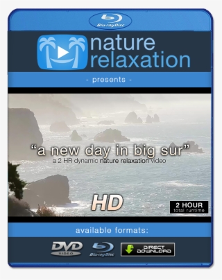 "a New Day In Big Sur " Hd Nature Relaxation Video - Blu-ray Disc