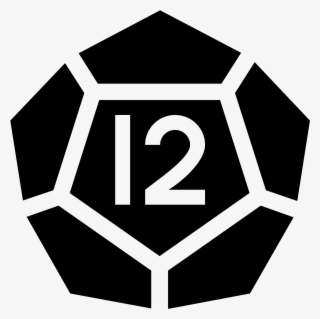 The Icon Resembles A 12 Sided Dice Shape But Only Six - Dodecahedron Logo