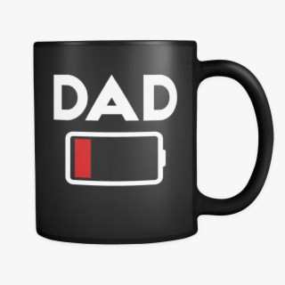 Low Battery Dad - Mom Coffee Mug