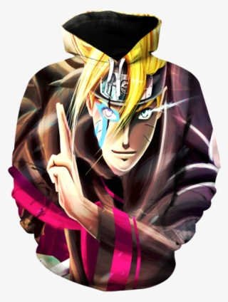 Boruto 3d Hoodie - Illustration
