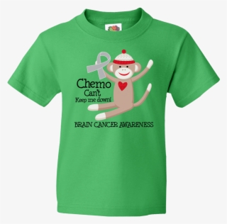 Brain Cancer Chemo Youth T-shirt Kelly Green $18 - Alexander Hamilton A. Ham Sunglasses Usa Youth T-shirt