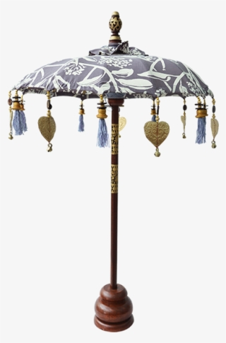 Frangipani Purple Haze Umbrella, Small - Antique