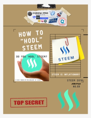 How To "hodl" Steem & Ride The Moon Bareback • The - Graphic Design