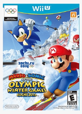 Mario & Sonic At The Sochi 2014 Olympics Winter Game - Mario And Sonic At The Sochi 2014 Olympic Games Wii