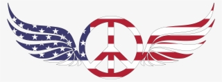 This Free Icons Png Design Of American Peace Sign With