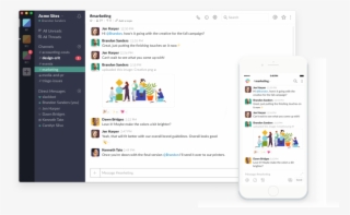 Slack Workspaces Are Available On Your Laptop And Phone - Slack Interface