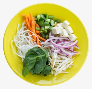 Pad Thai Noodles, Matchstick Carrots, Kale Or Spinach, - Side Dish