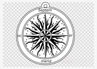 Fantasy Map Windrose Png Clipart Compass Rose Wind - Compass Rose Png