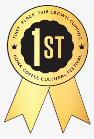 Kctc 1st Place Badge 2018 - Kona Coffee