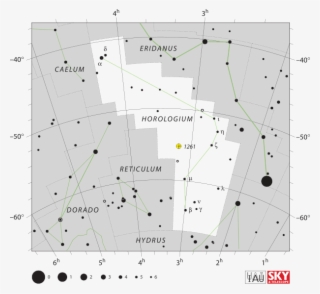 Horologium Is A Small And Faint Constellation In The - Lyra Constellation Star Chart