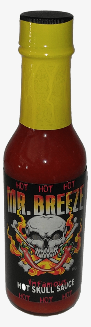 Hot Sauce Skull Bottle