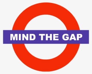 Mind The Gap Logo - Goodge