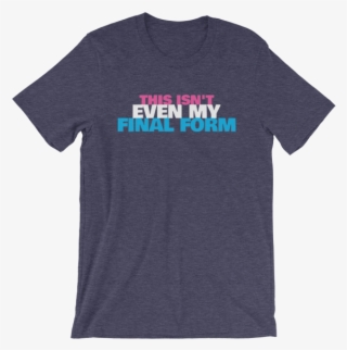 "this Isn't Even My Final Form" Trans Flag Tee • Neuroillogic - T-shirt Crafts - Knitting T-shirt - T-shirt For Knitters