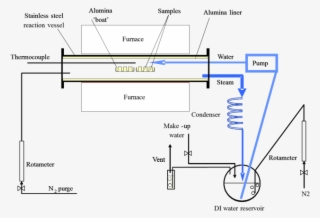 High Temperature Oxidation In Steam - Diagram