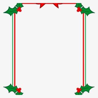 Christmas Border, Winter Christmas, Christmas Clipart, - Transparent ...