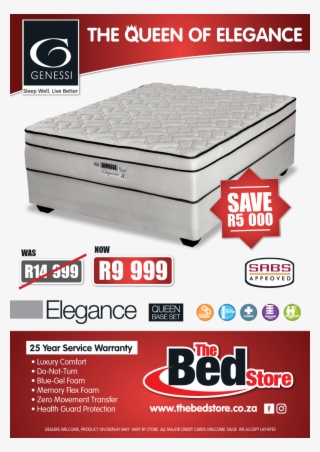 40540 The Bed Store Genessi Elegance Bed A0 Poster - Multimedia