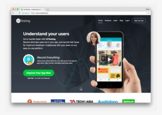 Uxtesting - Web Page