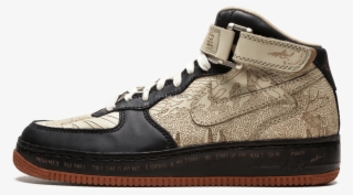 Back Nike Air Force 1 Mid Insideout - Suede