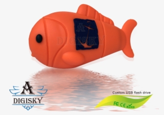 Mini Gold Fish Customize Pvc Usb Drives - Usb Flash Drive
