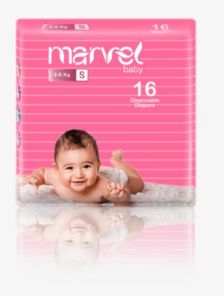 Marvel Baby Diapers 16 Pack - Pure Natural Rubber Sheets