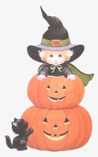 9 - Cartoon Halloween Witch Clipart