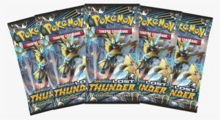 Sun & Moon Lost Thunder X5 Booster Packs - Pokémon