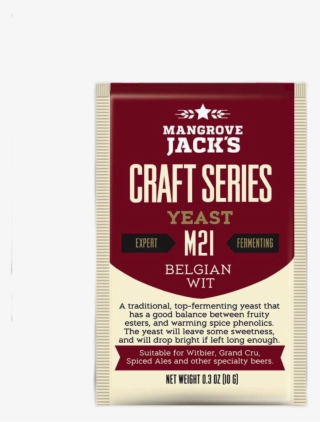 M21 Belgian Wit Yeast 10g - Mangrove Jack M21 Belgian Wit Ale Dry Yeast