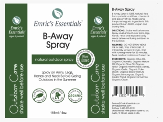 Herbal Bug Spray