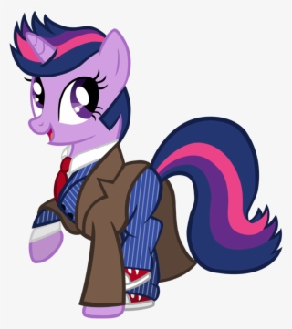 High1-ctwilightjoke - Twilight Sparkle As The 10th Doctor Totes