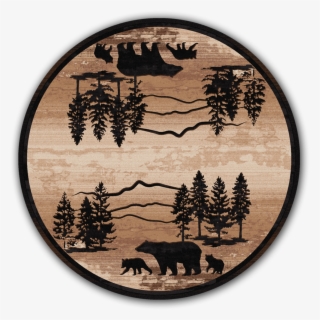 Mountain Shadow Bear Round