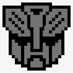 Autobot Logo - Minecraft Transformer Pixel Art