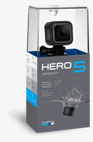 Gopro Hero5 Session Bundle With Head Strap, Quickclip, - Gopro 