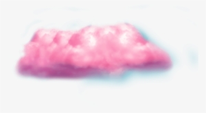 Pink Cloud Png Clip Library Library - Transparent Pink Clouds Png
