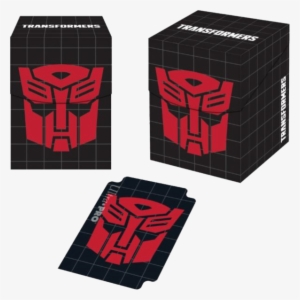 Ultra Pro Deck Box-transformers Autobot Symbol - Transformers
