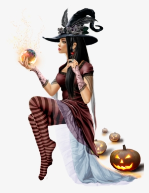 Girl Illustrations, Illustration Girl, 3d Girl, Witches, - Chicas Png De Halloween
