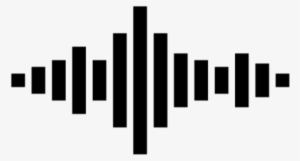 Sound Png Transparent - Sound Waves Black And White