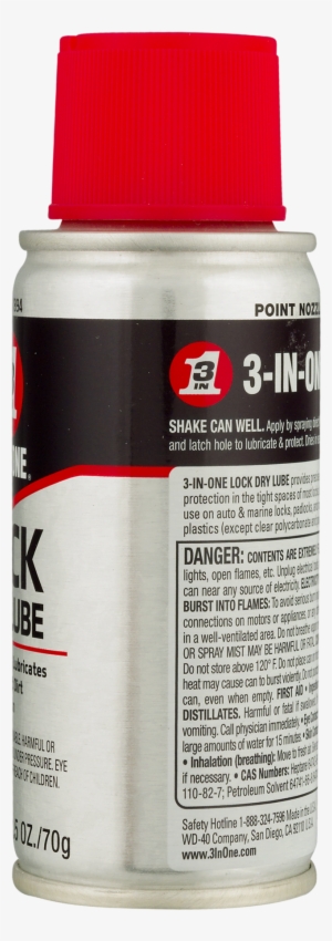 3-in-one Lock Dry Lube 120077