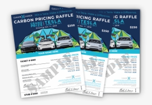 For The Third Year, Cxc Is Hosting A Raffle For Three - Flyer