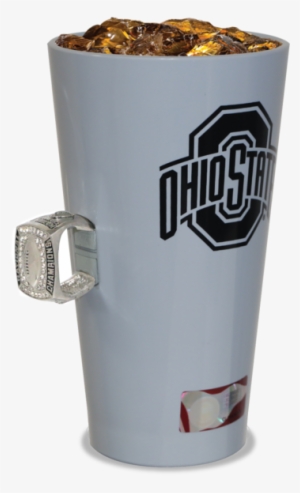 The Ohio State Championship Cup - Ohio State Buckeyes Round Stainless Steel Necklace