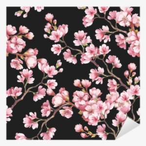 Seamless Pattern With Cherry Blossoms - Ladies Carry Bags