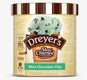 Mint Chocolate Chip - Dreyer's Mint Chocolate Chip Ice Cream