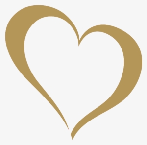 Thick Light Gold Heart - National Nonprofit Day 2018