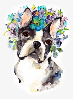 Animals With Flower Crowns Art