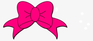 Minnie Mouse Pink Bow Png Freeuse - Pink Bow Clipart