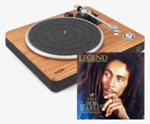 Stir It Up Turntable Album Bundle - House Of Marley Stir It Up Signature Black