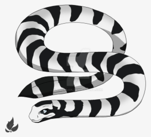 Drawn Snake Snake Png - Banded Sea Snake Drawing